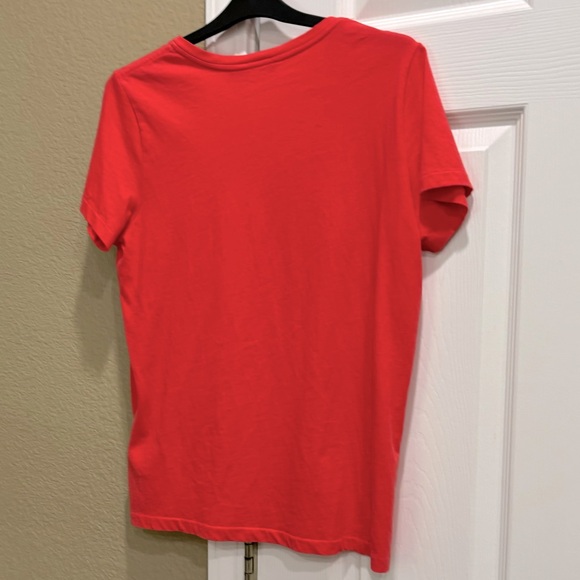 Polo Ralph Lauren Womens V-Neck Jersey
 T-Shirt top size L/G - Picture 3 of 4